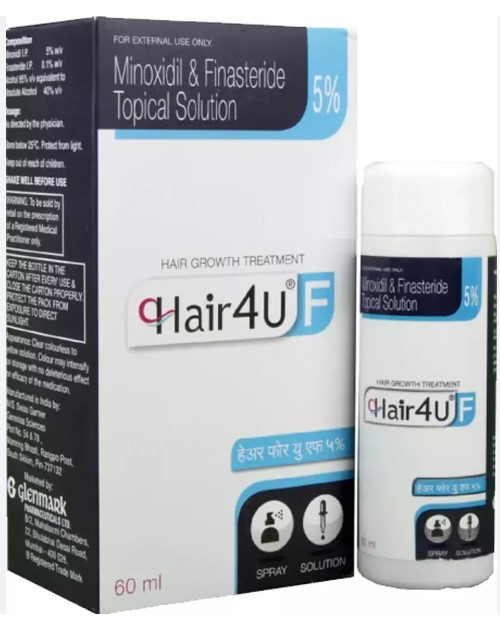 ★미녹시 딜 5% + 피나스테리드 0.1% ★ Hair 4U-F 60ml 3박스 /6박스★