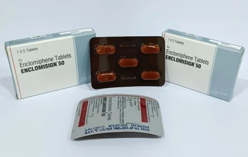 불임치료 여성용 Enclomiphene 50 Mg  5정  6box  set 총 30정