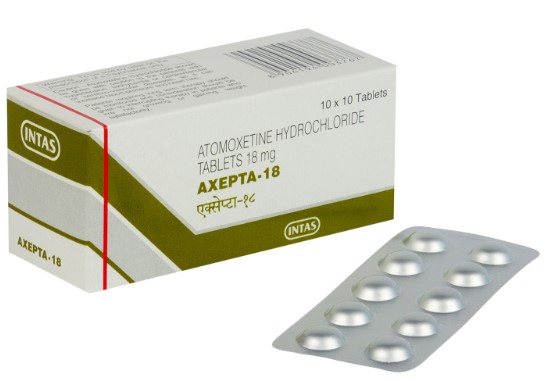 스트라테라 제네릭 HDHA 치료 Axepta 10mg 18mg 25mg 40mg  각100정