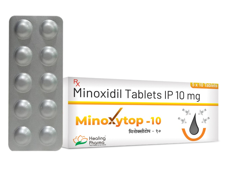 [미녹시딜 10미리 ] Minoxidil 10mg 미녹시탑 100정