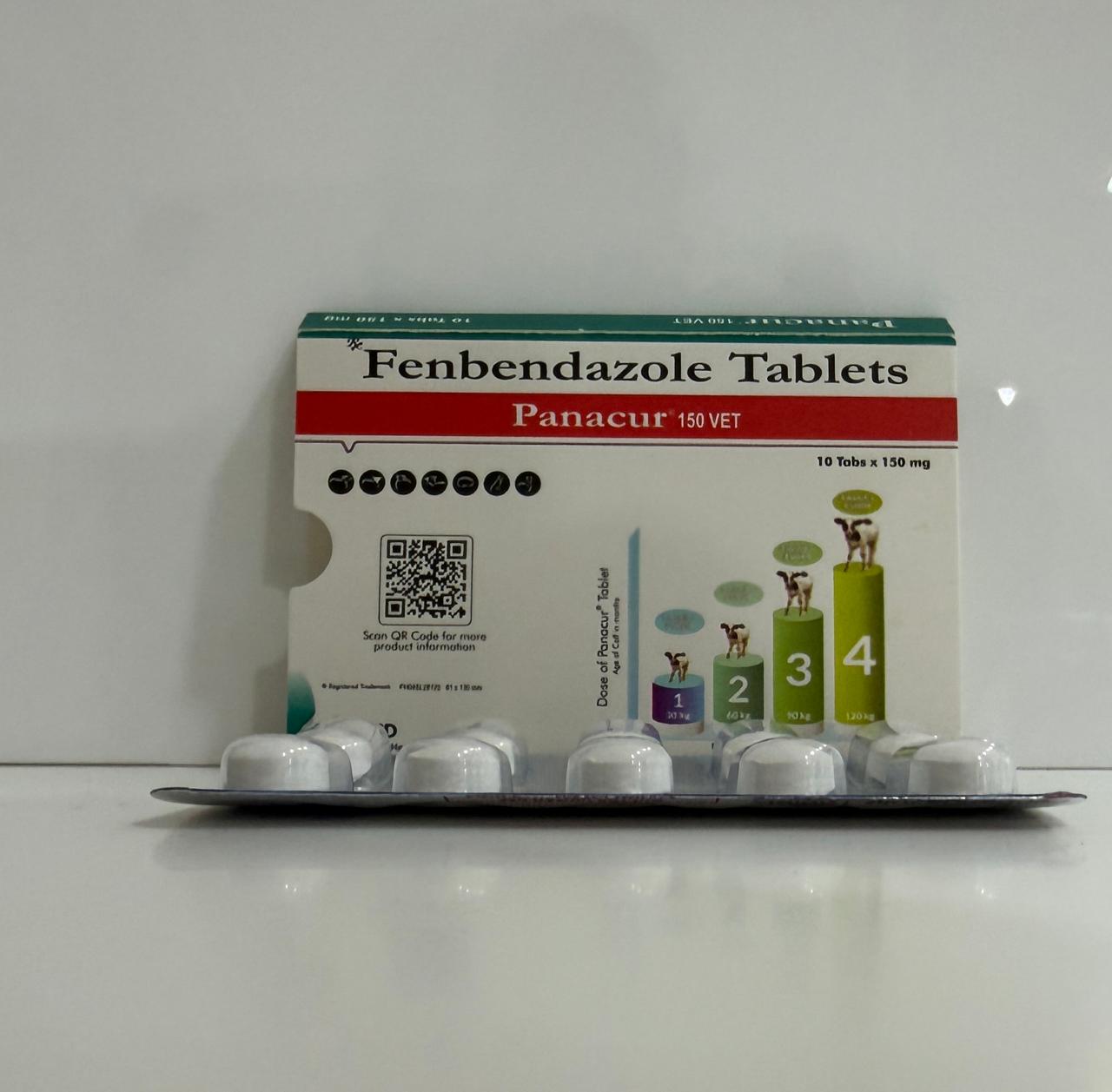 파나쿠어 150mg [펜벤다졸]  10정 10박스