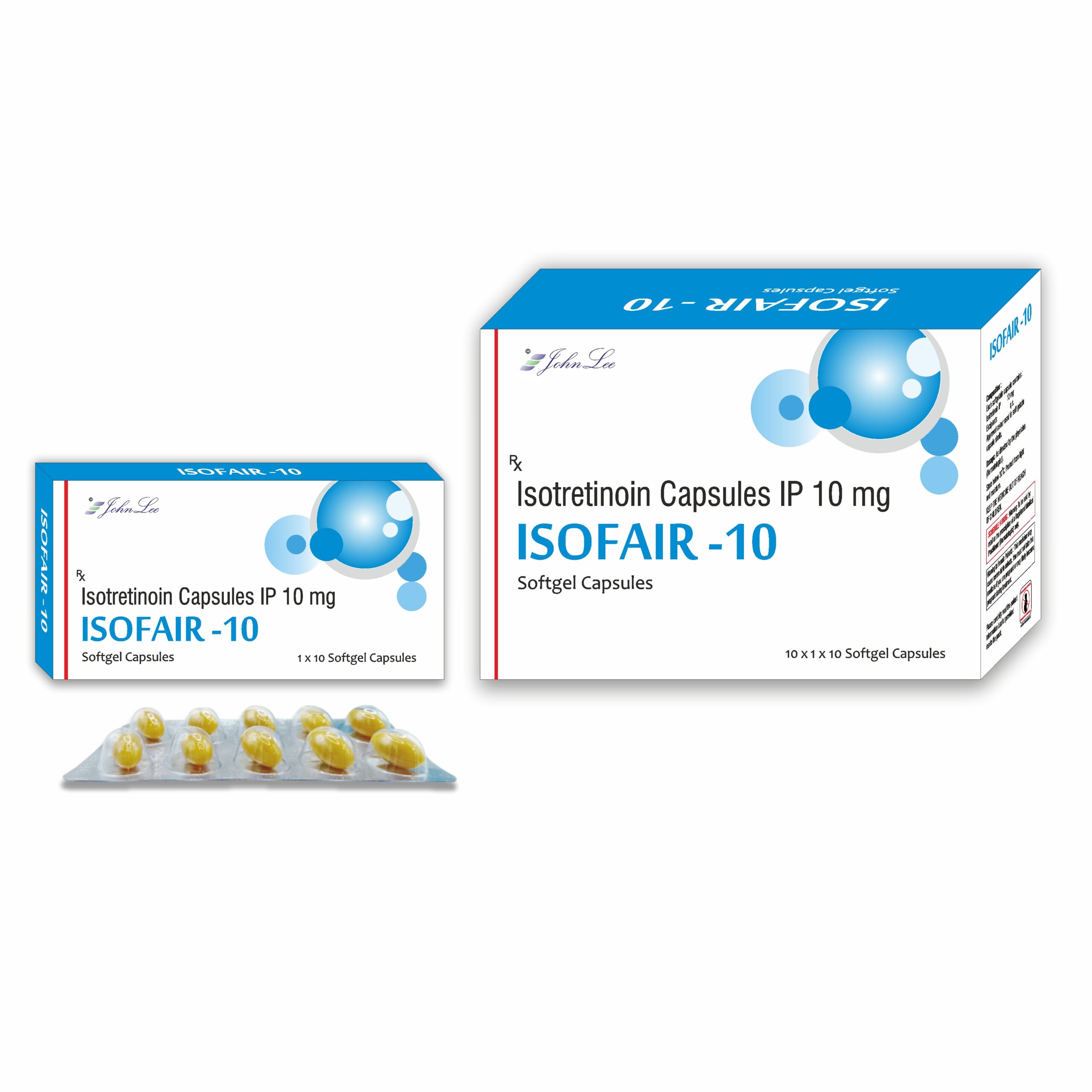 ISOFAIR  10mg  20mg   100캡슐