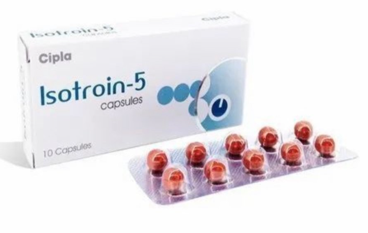 난치성 여드름 치료 이소트로인 Isotroin 5mg 10mg  20mg   30캡슐