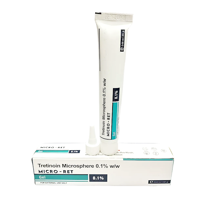 영국 수출용  Micro-Ret Gel  0.025%, 0.05%, 0.1%  20g   3개, 6개 , 12개 set 유통기한 2028년 1월