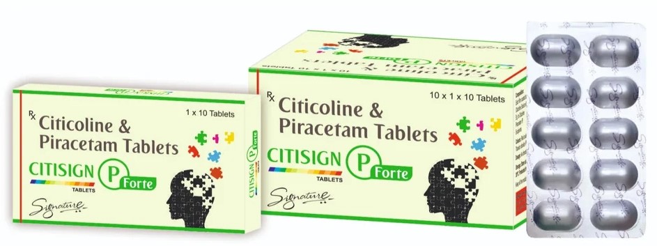 뇌 기능 개선제   Citicoheal P  100정  citisign p forte 100정
