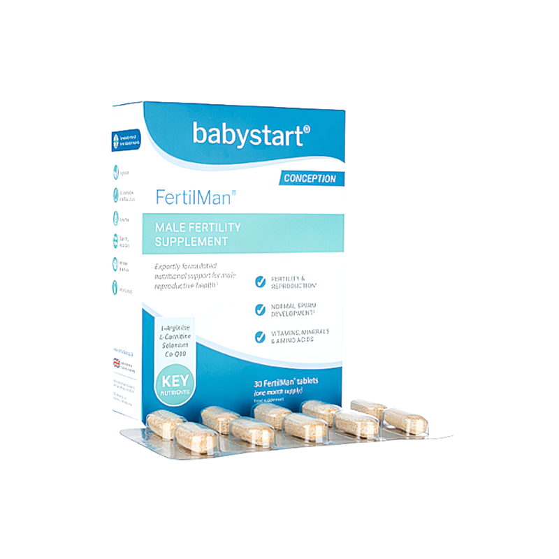 [영국제] (Babystart)FertilMan 30정 / (Babystart)FertilOva 30포