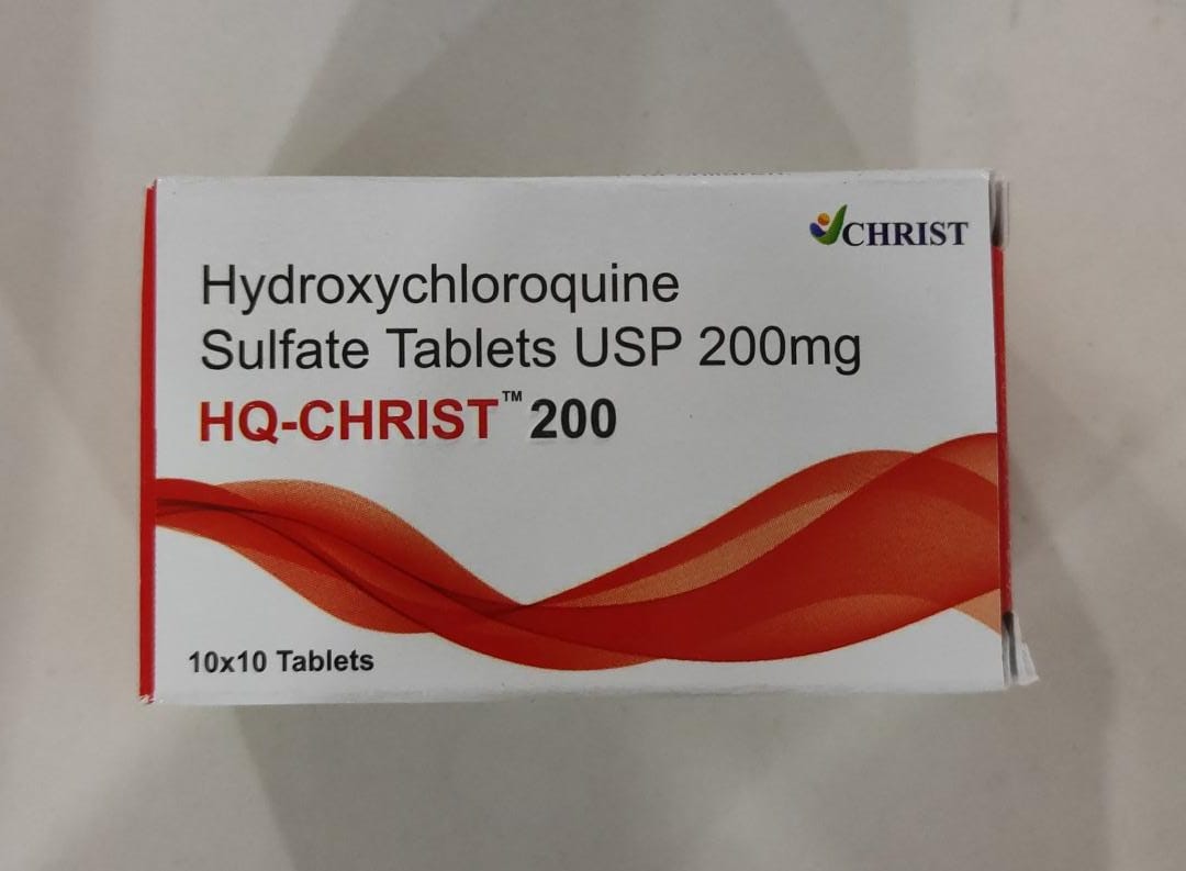 [하이드록시클로로퀸] HQ-CHRIST 200 100정