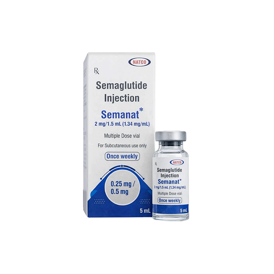 [가성비 원탑] 위고비 제네릭 세마낫 Semanat 2mg / 4mg / 8mg   1Vial (1개월분)