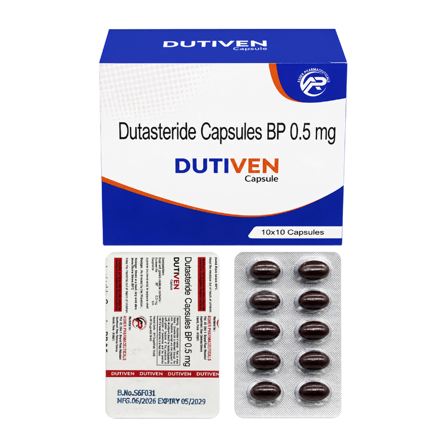 두타스테리드 0.5mg  소프트 캡슐 Dutiven 100캡슐