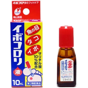 이보코로리 티눈 치료약 액 10ml 【6개 세트】