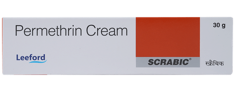 Leeford Permethrin scrabic cream 30g  3통
