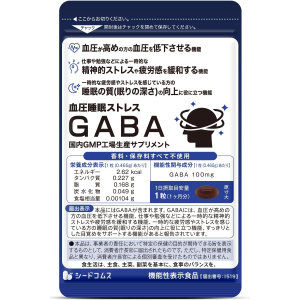 시드콤스 혈압 수면 스트레스 가바(GABA) 30알