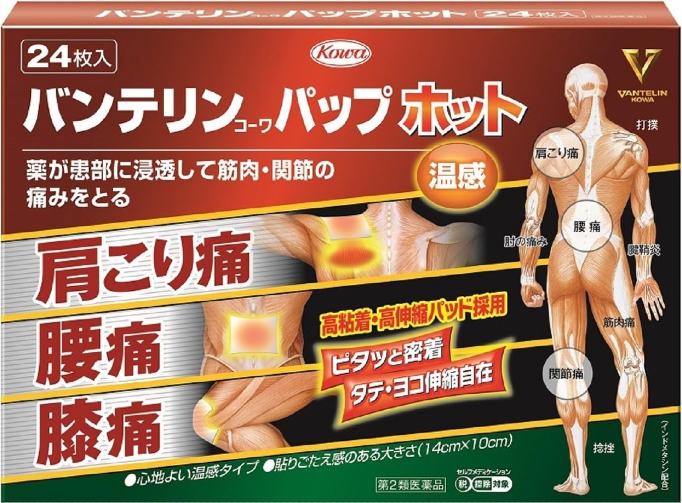 반테린 코와 파프 핫 24매