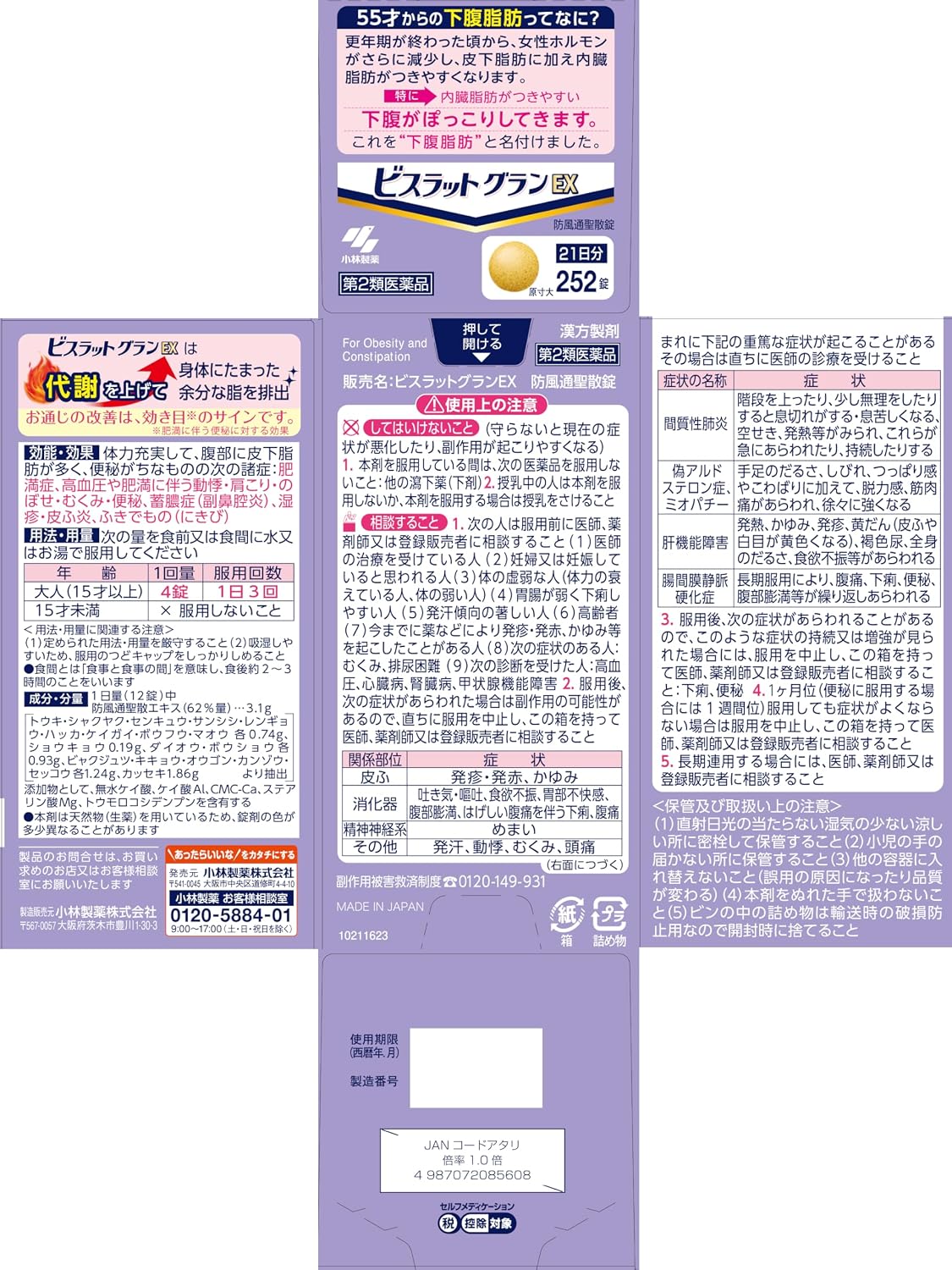 비스라트 그란 EX 방풍통성산정 252정