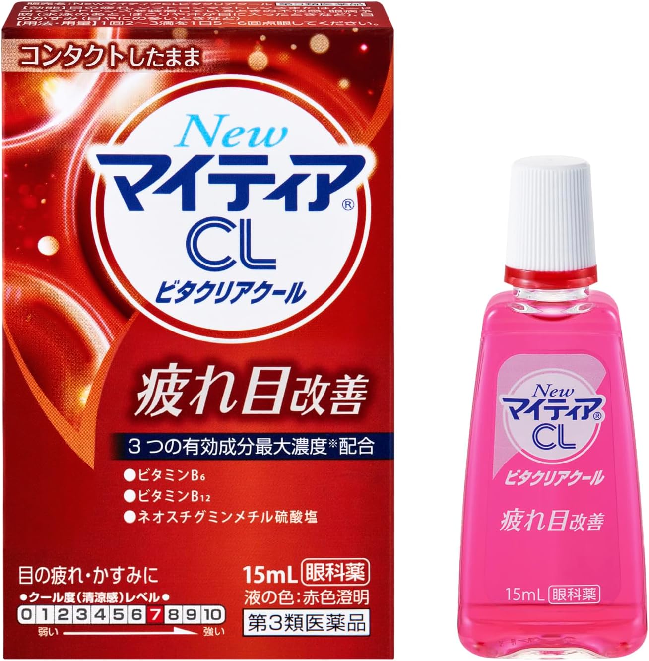 뉴 마이티아 CL 비타클리어 쿨 15mL 【3개 세트】