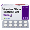 옥시나인-5 정 (Oxynine-5) 옥시부티닌염산염 5mg  땀샘의 분비를 감소 다한증