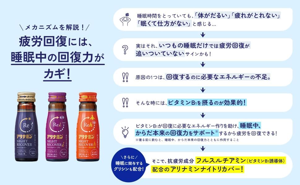 아리나민 나이트 리커버 h 50mL×10병