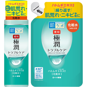 하다라보 약용 고쿠쥰 트러블 케어 본품 170mL & 리필 170mL