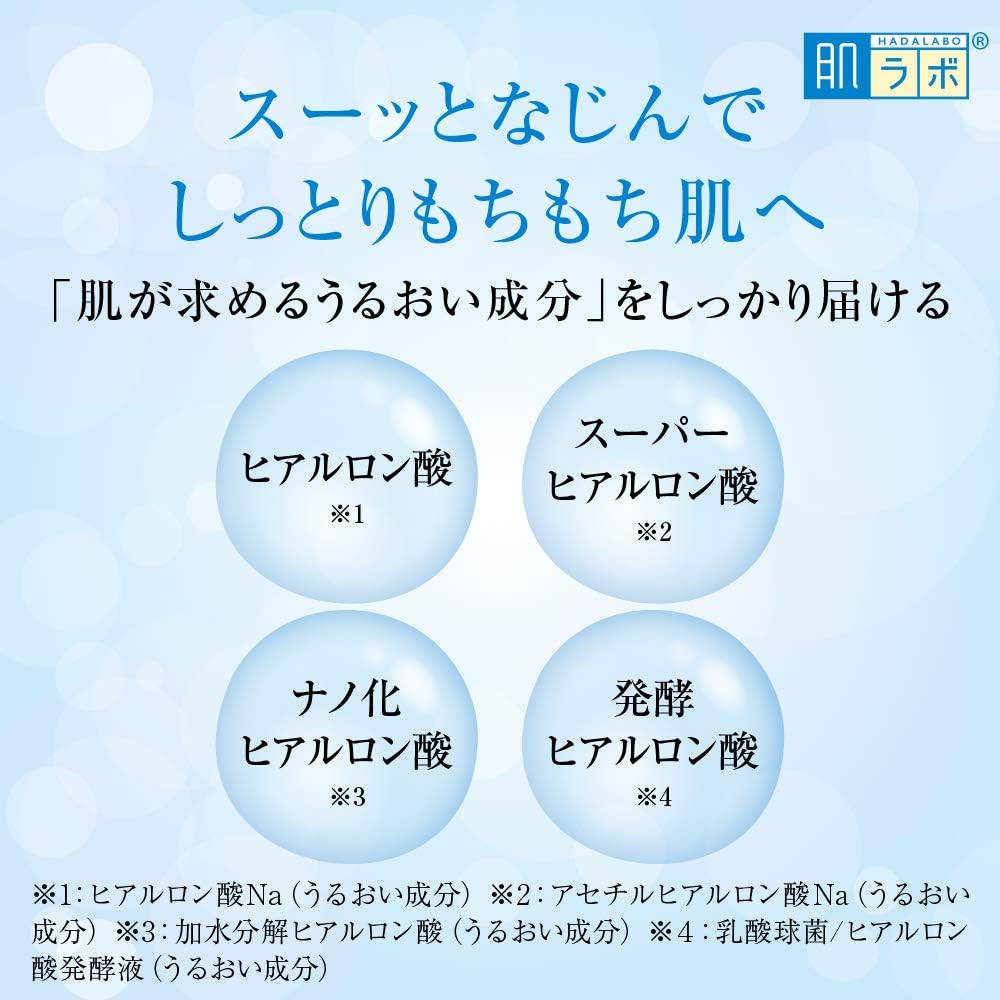 하다라보 고쿠쥰 히알루론 액 화장수 본품 + 리필 세트