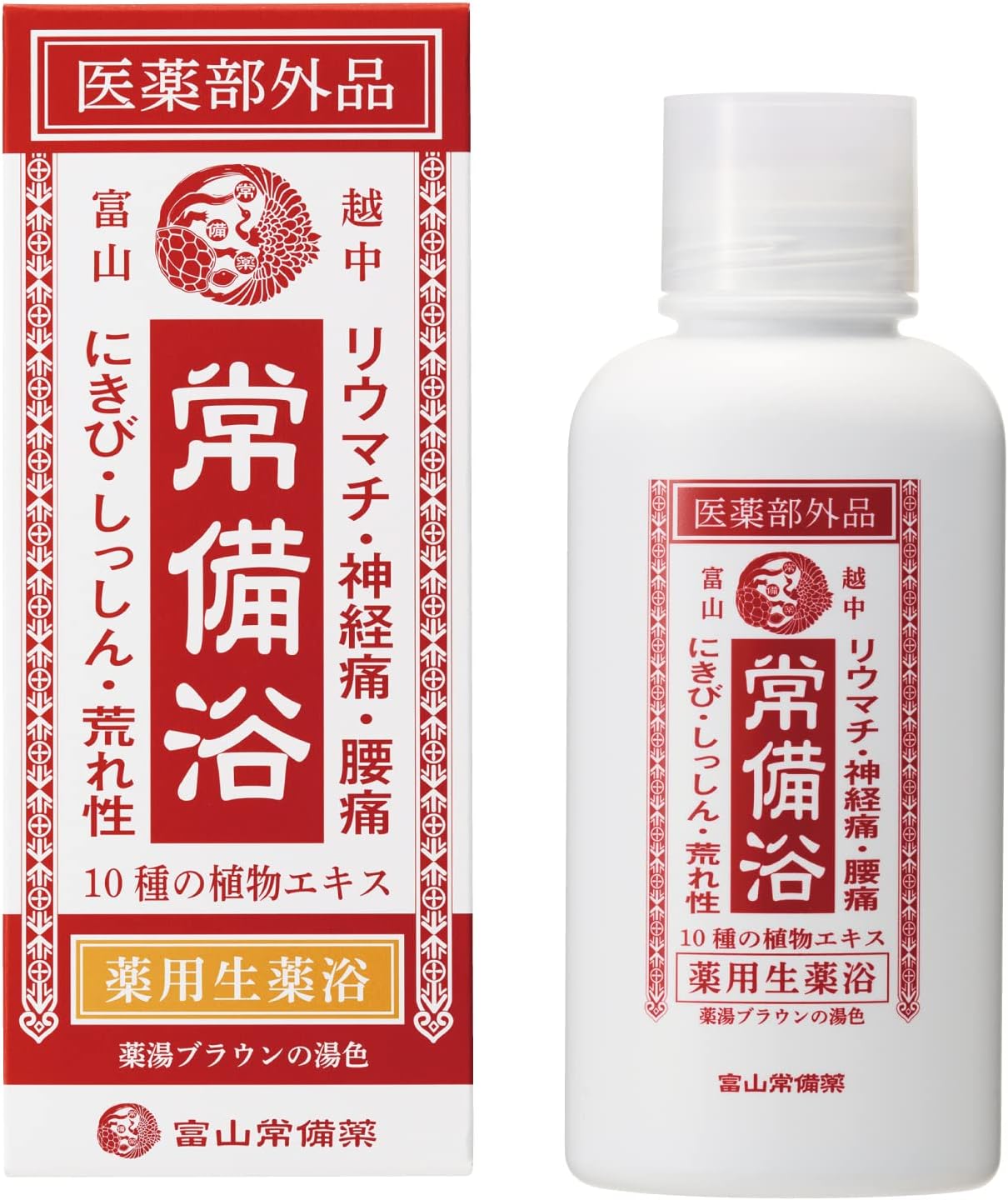 토야마 상비약 약용 입욕제 상비욕 400mL 약탕 향