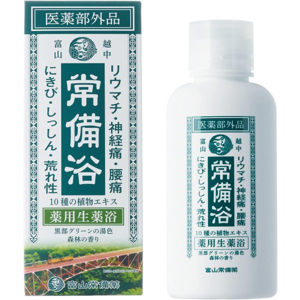 토야마 상비약 약용 입욕제 상비욕 400mL 삼림 향